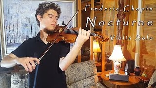 F Chopin  Nocturne in C minor Violin Solo [upl. by Korwun]