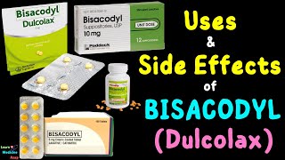 Bisacodyl Dulcolax – Side Effects Uses Mechanism of Action Dosage Interactions Warnings [upl. by Jaquelin]