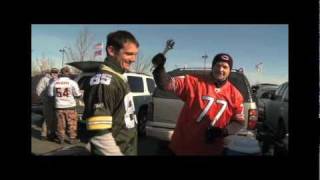 Packers vs Bears  Championship Game  Battle of the Fans [upl. by Clemmy406]