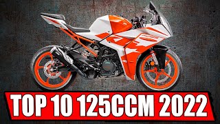 TOP 10 125CCM MOTORRÄDER 2022 [upl. by Reube]