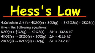 Hesss Law Basic Introduction [upl. by Nayllij]