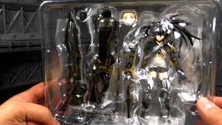 Insane Black Rock Shooter Bluray Figma Set LE Review [upl. by Borgeson]