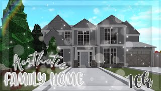 Aesthetic Grey Two Story Family Home16kExterior Only [upl. by Canica]