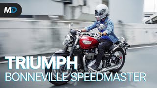 Triumph Bonneville Speedmaster Review  Beyond the Ride [upl. by Eilah]