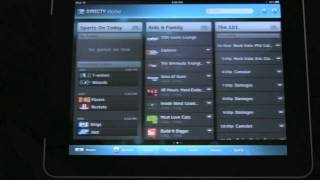 DirecTV iPad Remotemp4 [upl. by Whitman]