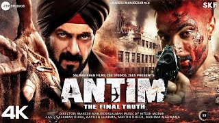 Antim  Full Movie HD 4k facts  Salman Khan  Aayush Sharma  Mahesh Manjrekar  Mahima Makwana [upl. by Bohun]