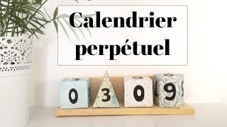 Fabriquer un calendrier perpétuel [upl. by Paule]