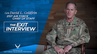 CSAF 21 Gen David L Goldfein  The Exit Interview [upl. by Coraline22]