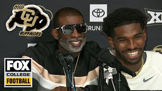 Postgame Interview Deion Sanders amp Shedeur Sanders on Colorados win over Colorado State in Week 3 [upl. by Sennahoj]