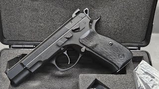 CZ 75B Omega unboxing amp 1st impressions [upl. by Mizuki]