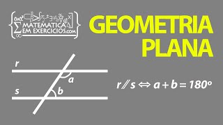 Geometria Euclidiana Plana  Aula 1  Conceitos geométricos básicos  Prof Gui [upl. by Ellary]