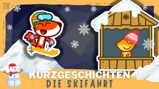 Der Fuchs fährt Ski  Kindervideos  Kinderfilme  telekids [upl. by Aiht]