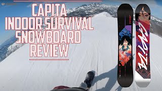 Capita Indoor Survival 2023 Snowboard Review [upl. by Lynad]