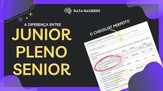 A diferença entre Junior Pleno e Senior  Data Hackers [upl. by Ailsa]