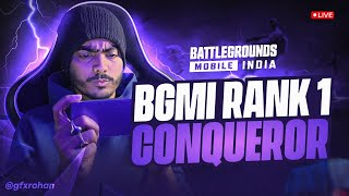 🔥ROAD TO 250K💖SERIOUS CONQUEROR RANK PUSH TO TOP 10😍BGMI LIVE😎CYANIDE GAMING [upl. by Sneed]