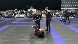 Allie wins gi match up bjj jiujitsu brazilianjiujitsu [upl. by Pell]