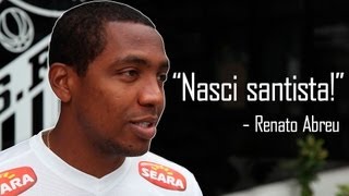 Renato Abreu conversa com a Santos TV [upl. by Claresta]