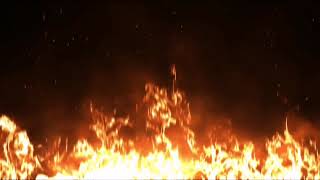 Burning Fire with sound effects free to use  no copyright [upl. by Narej86]