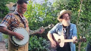 Cripple Creek  Backyard Bluegrass Jam with Fidel amp Marc Dunn [upl. by Ativet]