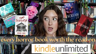 KINDLE UNLIMITED BOOK RECOMMENDATIONS 2024  i went thru 1600 ku horror books so u dont have to [upl. by Hildebrandt736]