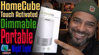 HomeCube Bedside Dimmable Multicolor LED Lamp 💡  LGTV Review [upl. by Chrotoem]