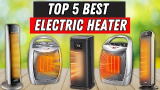 Top 5 Best Electric Space Heater 2025 dont buy without watching [upl. by Anauqcaj]