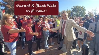 Garnet amp Black Walk  South Carolina Gamecocks vs Missouri  11162024 [upl. by Eintihw]