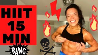 HIIT de 15 min🔥🔥🔥 Pra queimar gordura [upl. by Sue872]