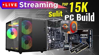 LIVE Streaming PinakaSulit na ₱15K PC Build 2024 Ryzen 5600G  Q amp A [upl. by Garretson]