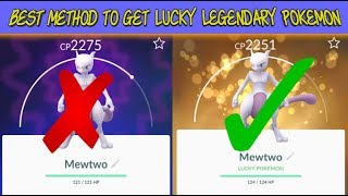 Best Way To Get A Lucky Legendary Pokemon In Pokemon Go [upl. by Attaynek49]