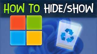 How to Hide Bin from Desktop Windows 11 Tutorial [upl. by Carn268]