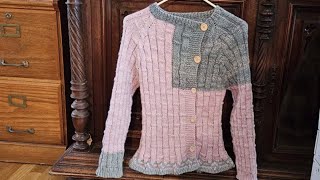 DIY Knitting Sweater [upl. by Ymij]