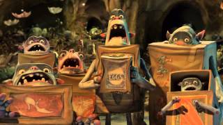 Škatuláci Boxtrolls  český HD trailer [upl. by Inalej]