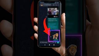 Whatsapp Sticker New Features whatsapp [upl. by Groot]