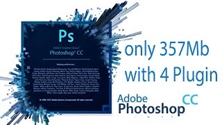 Download Photoshop CC With 4 Plugin Installed Only 357 Mb [upl. by Atnamas]