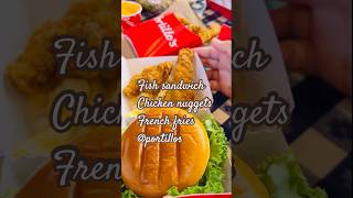 Chicken sandwich portillos chickennuggets food portillos fries shorts shortsvideo shortsfeed [upl. by Nirag145]