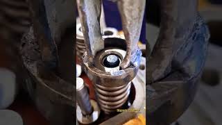 Valve Lock adjustment in shortfeeds mechanical workshop youtubereel viral trend [upl. by Saxena]