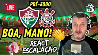 BOA MANO ÓTIMA ESCALAÇÃO COM SURPRESAS ILAN REAGE [upl. by Murial]