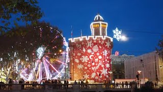 Le marché de noël Perpignan 2023 Christmas market in France [upl. by Ringe205]