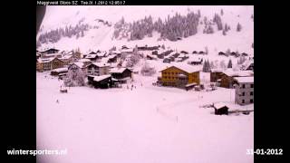 MorschachStoos webcam time lapse 20112012 [upl. by Gerdeen]