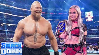 WWE Full Match  Liv Morgan Vs Brock Lesner  SmackDown Live Full Match [upl. by Nnave776]