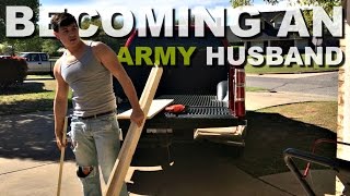 BECOMING AN ARMY HUSBAND  VLOG 37 [upl. by Dnyletak900]