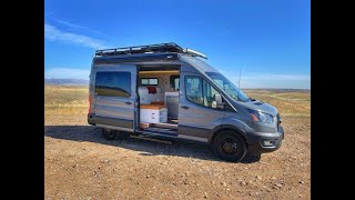 Campervan Tour Contravans 148quot Transit High Roof [upl. by Nnylatsyrc436]