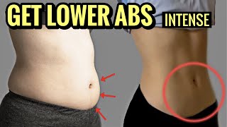 10 Min LOWER ABS Workout Intense  burn lower belly fat NO equipment [upl. by Raynell262]