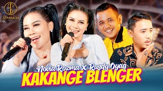 KAKANGE BLENGER  NOVIA ROZMA X RUSDY OYAG Lagu Tarling Official Music Video [upl. by Aronoh]