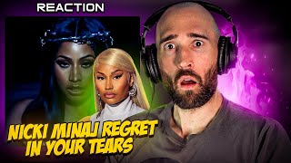 NICKI MINAJ  REGRET IN YOUR TEARS FIRST TIME REACTION [upl. by Fabrin]