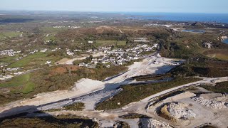 St Austell To A30 Link Road Construction Update April 2024 [upl. by Siramad]