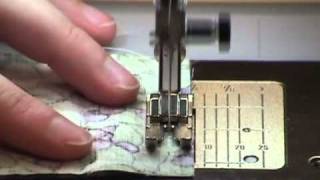 31 BERNINA presser feet  Patchwork foot 37 [upl. by Adniram]