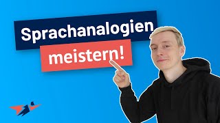 SPRACHANALOGIEN  So meisterst du deinen Aufnahmetest I TestHelden [upl. by Esenahs]