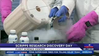 Scripps Research 100th Anniversary Preview on KUSI Good Morning San Diego at 7 am [upl. by Annairb]